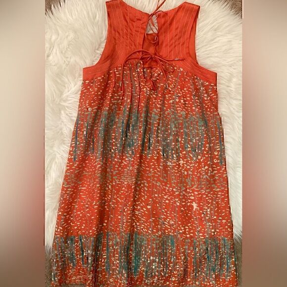 NWOT Calypso St. Barth 100% Silk Shift Dress Size M - Picture 3 of 8